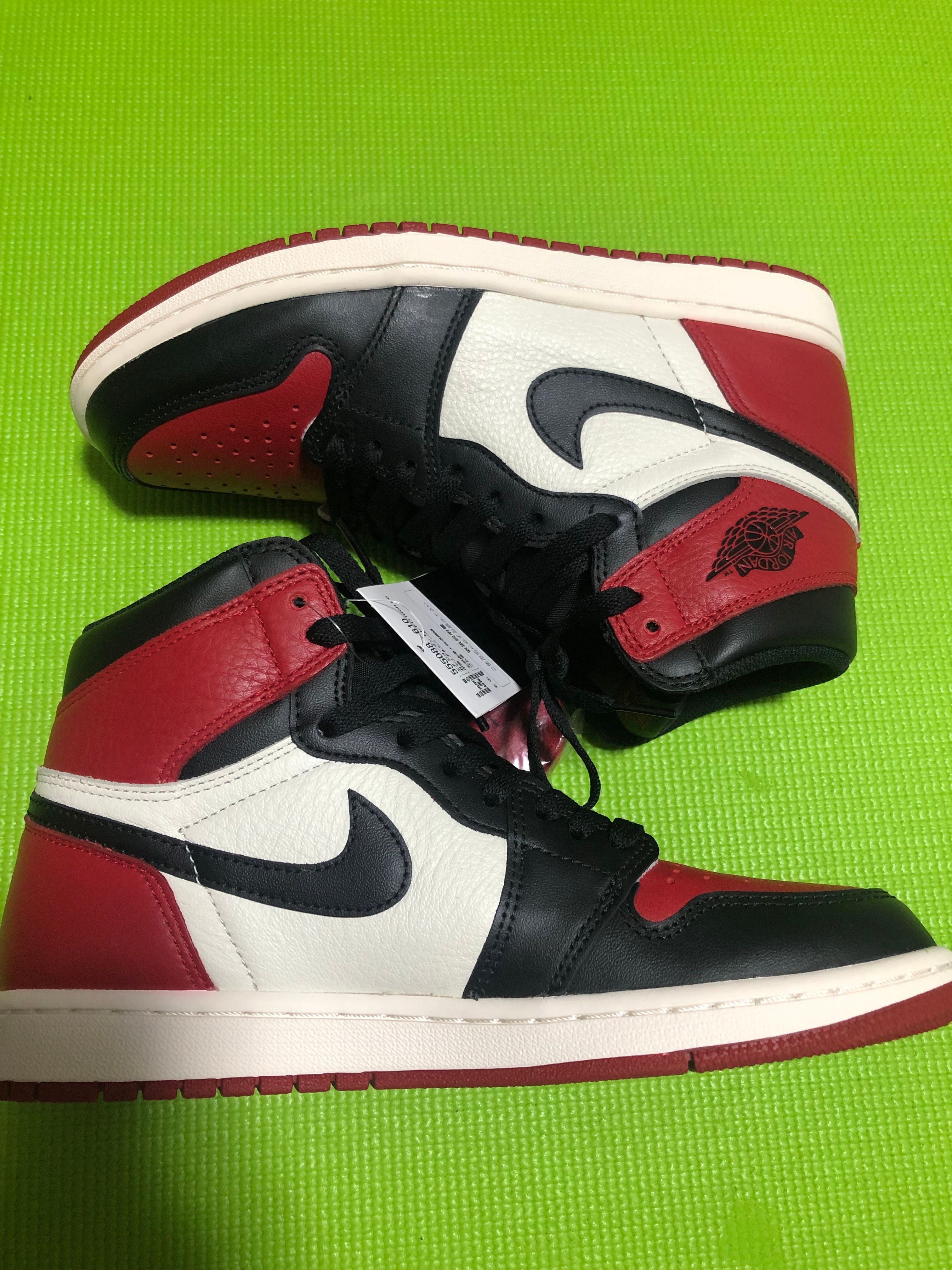Nike Air Jordan 1 Retro High OG "Bred Toe"