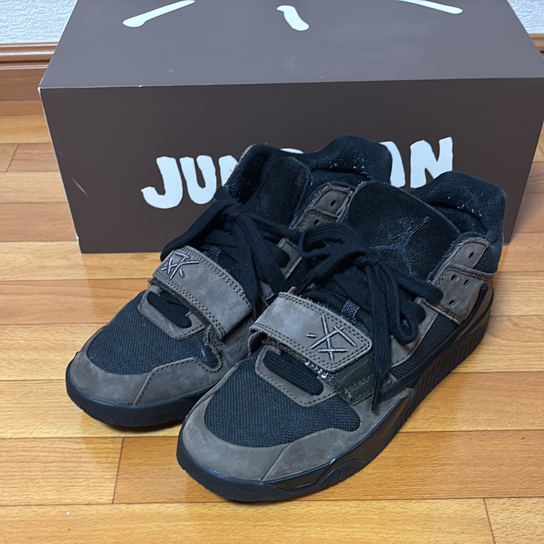 Travis Scott × Nike Jordan Jumpman Jack TR CJ1 T-Rexx "Black and Dark Mocha"