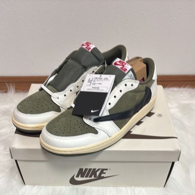 Travis Scott × Nike Air Jordan 1 Low OG SP "Reverse Olive"