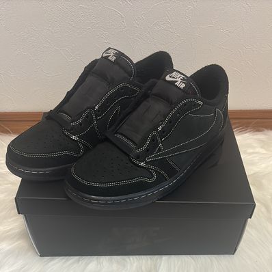 Travis Scott × Nike Air Jordan 1 Low OG SP "Black Phantom"