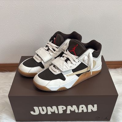 Travis Scott × Nike Jordan Jumpman Jack TR "Sail and Dark Mocha"
