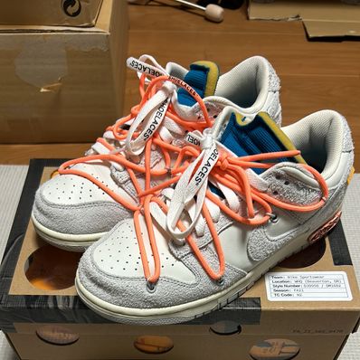 Off-White × Nike Dunk Low 1 of 50 "Lot.19"