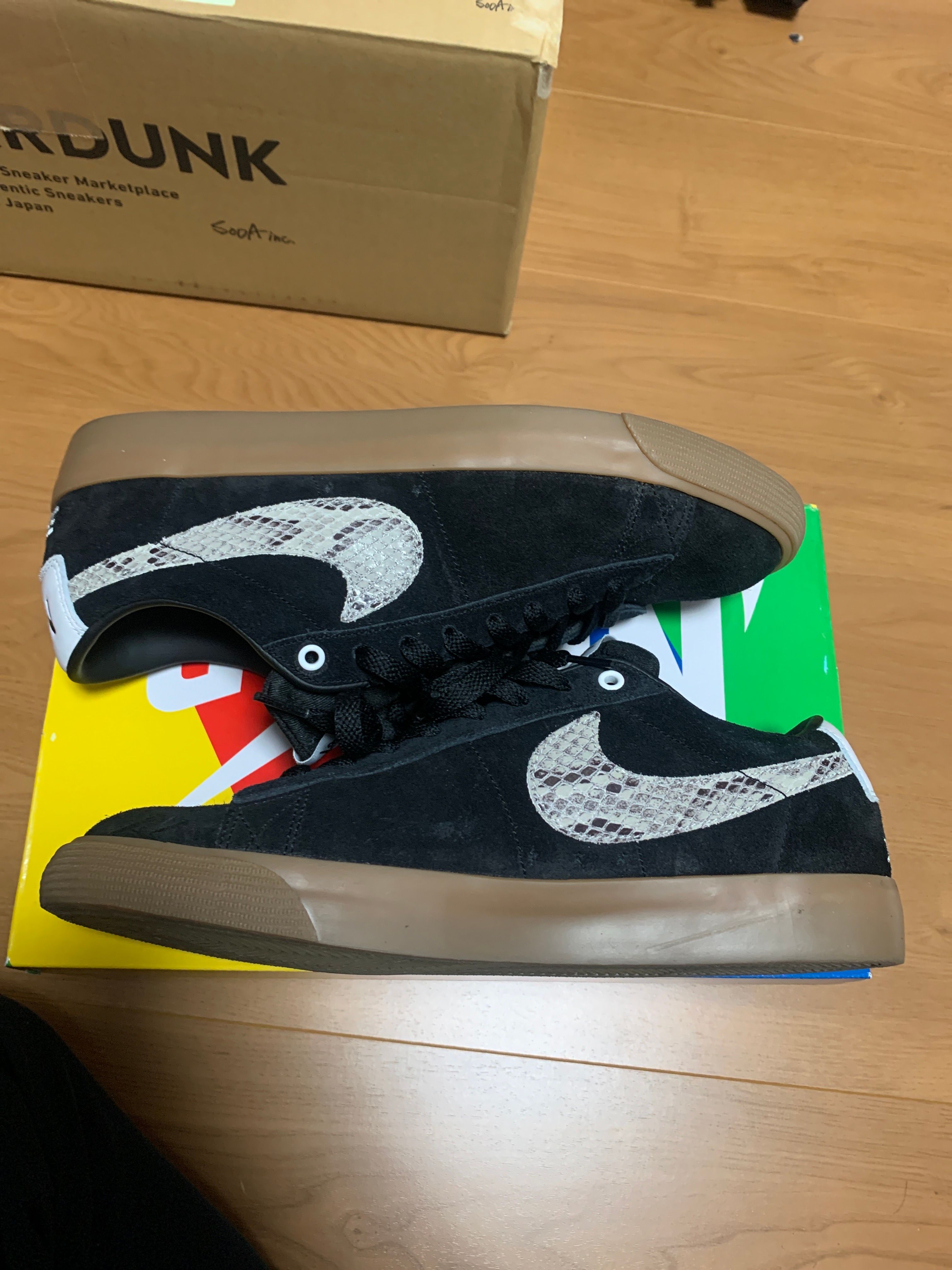 Wacko Maria × Nike SB Blazer Low "Black"