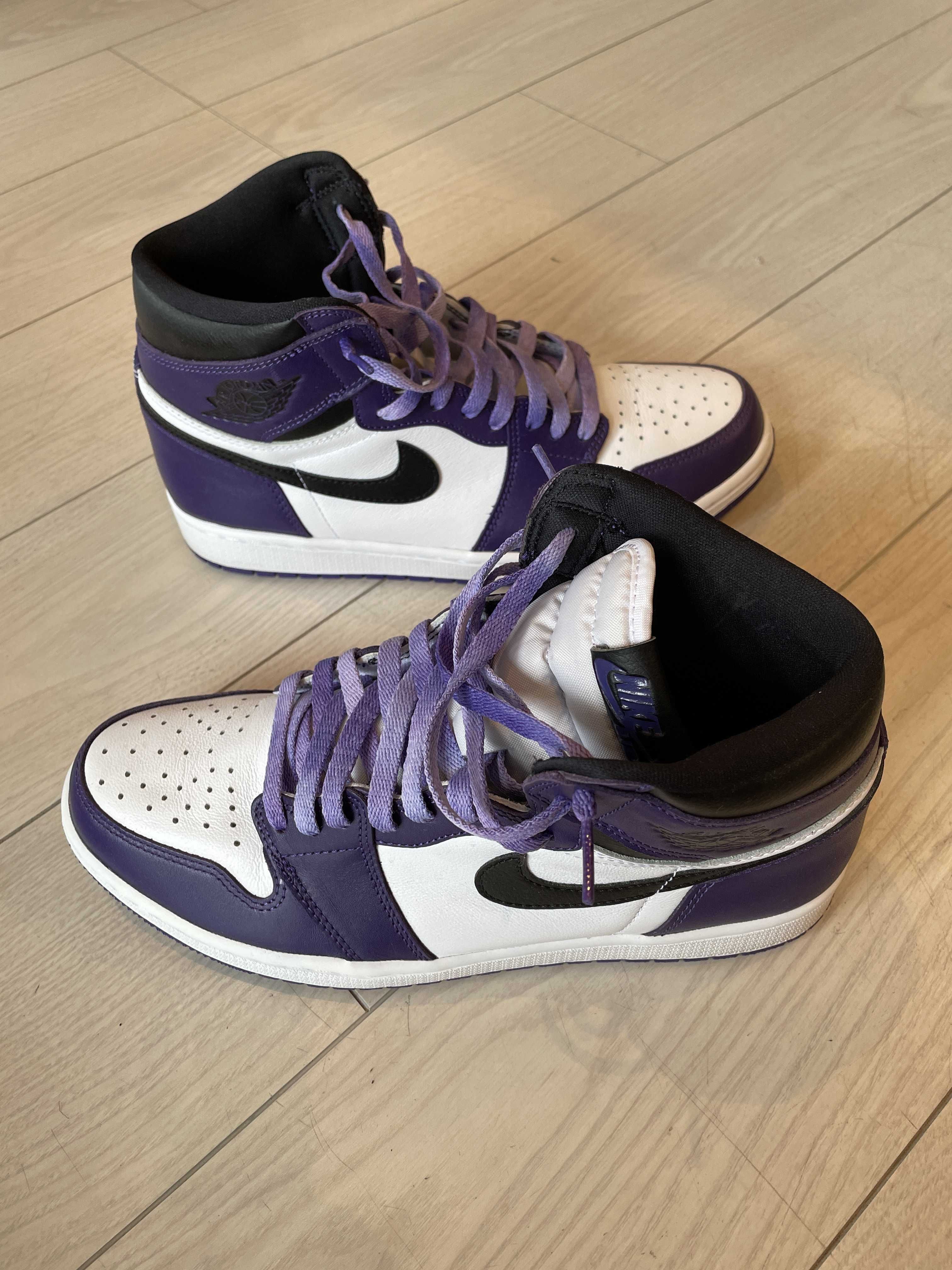 Nike Air Jordan 1 Retro High OG "Court Purple White/Black" (2020)