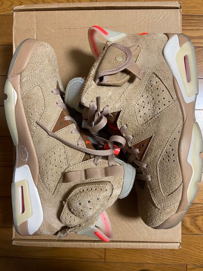 Travis Scott × Nike Air Jordan 6 "British Khaki"