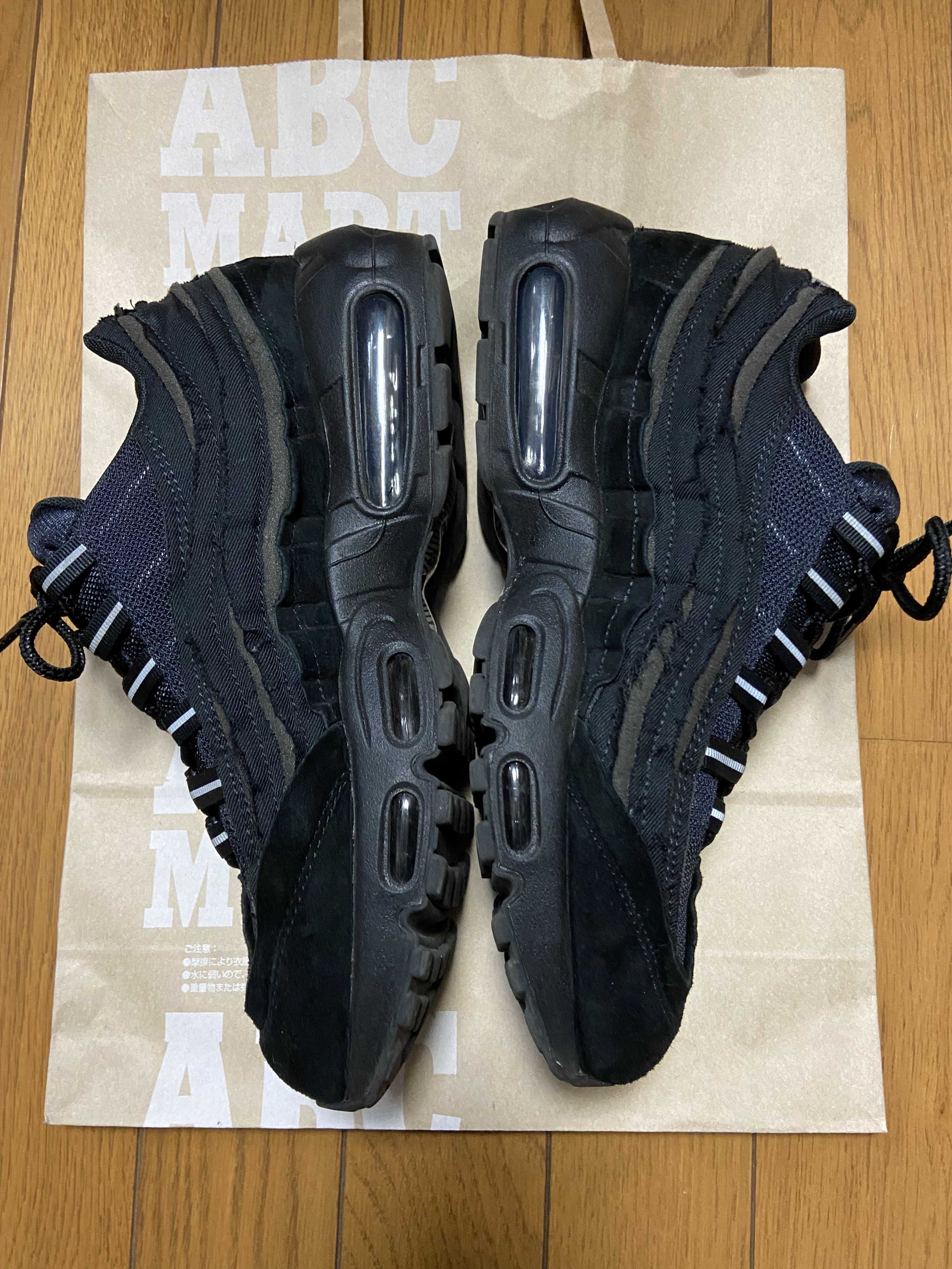 COMME des GARCONS × Nike Air Max 95 "Black"