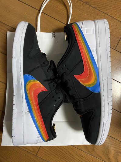 Polaroid × Nike SB Dunk Low Pro QS "Black/White"