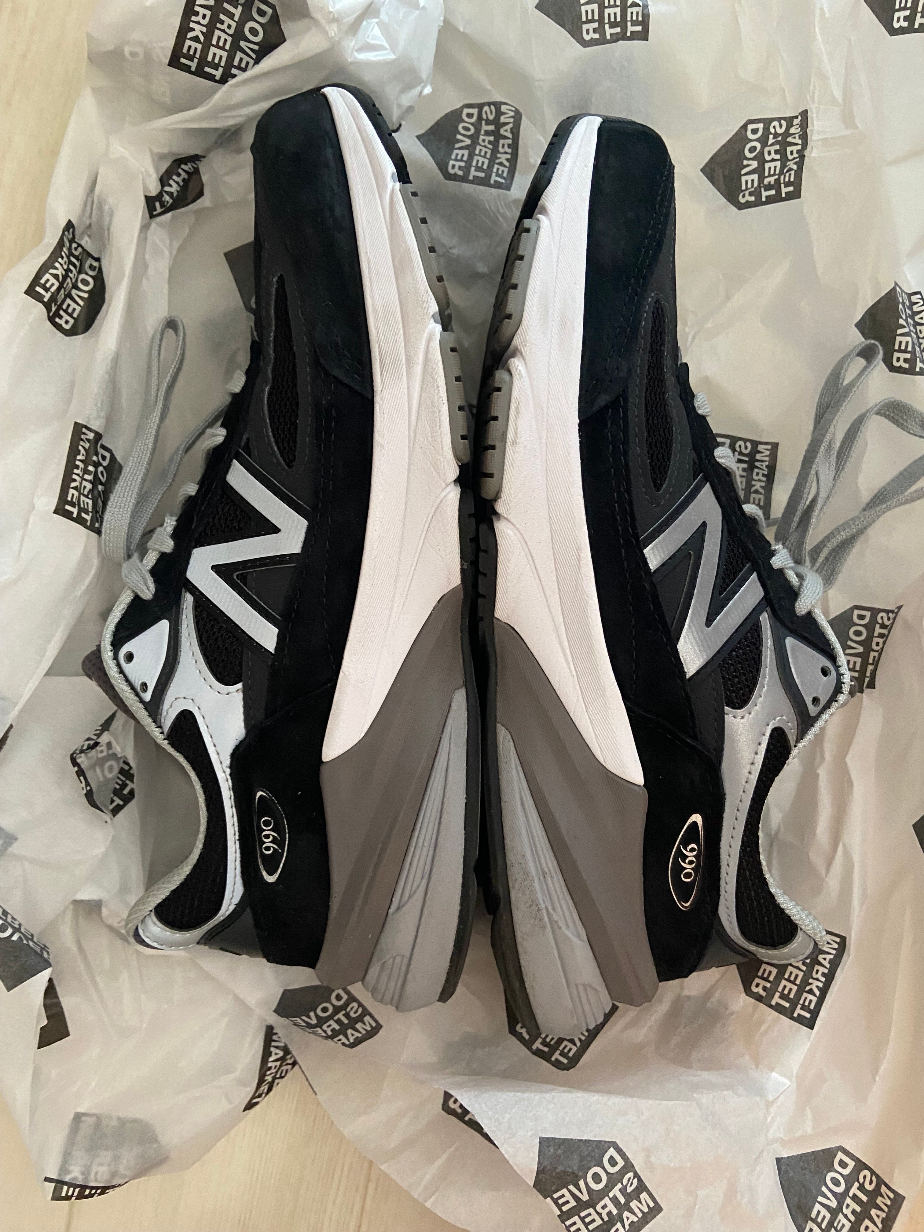 New Balance 990V6 "Black" (Heel NB Logo)