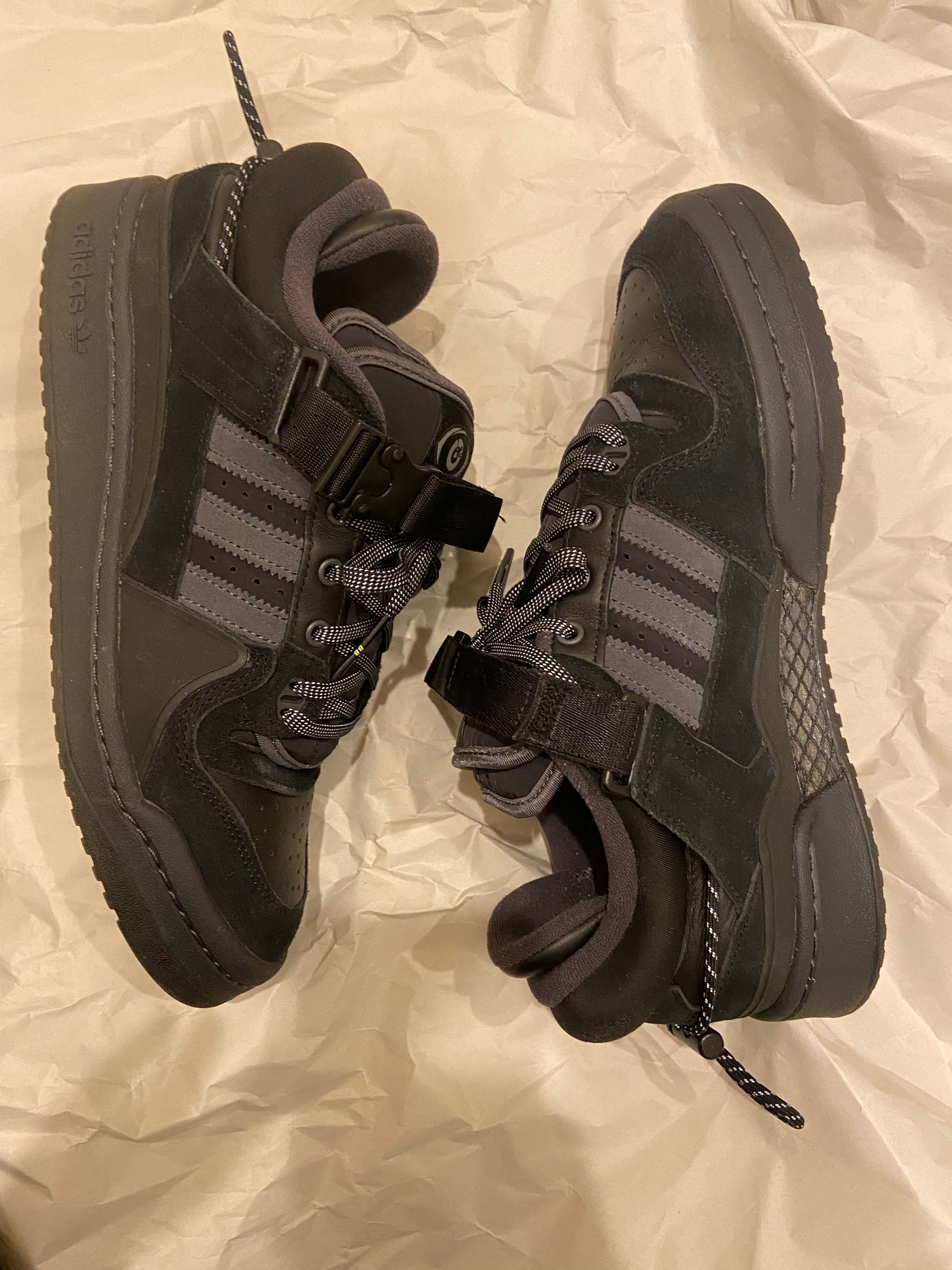 Bad Bunny × adidas Forum 84 Low "Core Black"