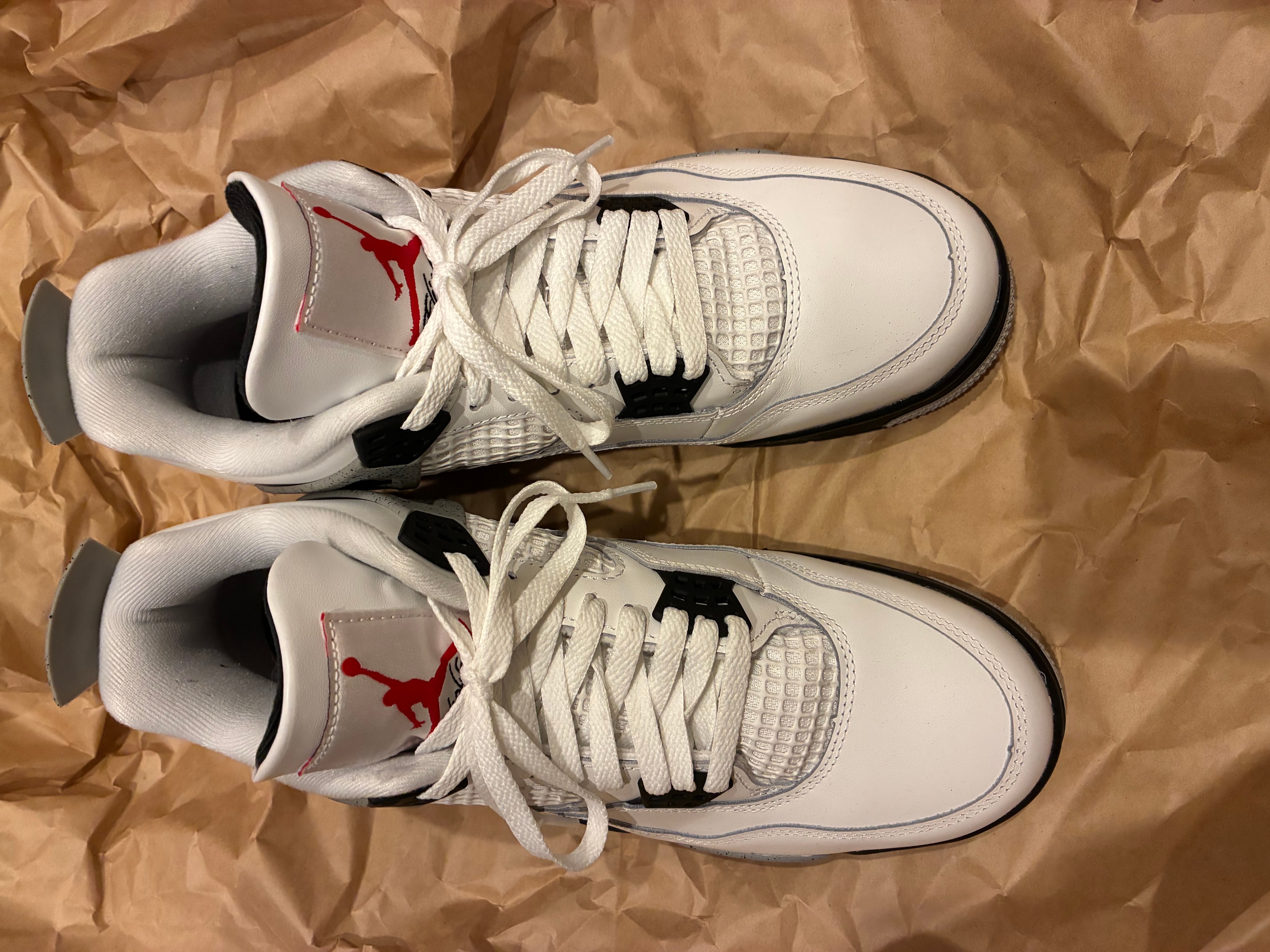 Nike Air Jordan 4 Retro "White/Cement" (2025)