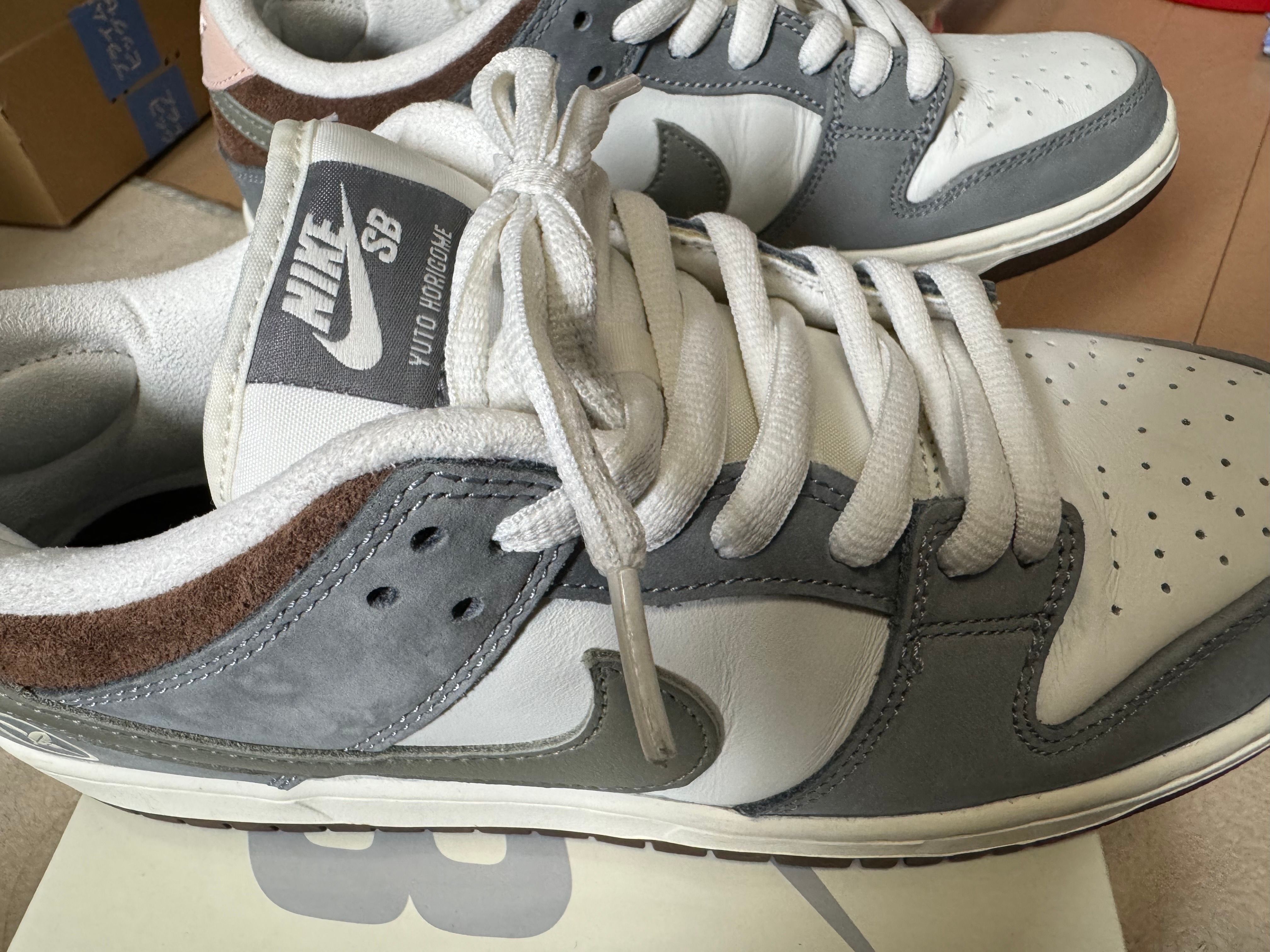 堀米 雄斗(Yuto Horigome) × Nike SB Dunk Low Pro QS "Wolf Grey"