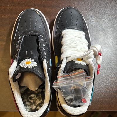 PEACEMINUSONE × Nike Air Force 1 Low '07 Para-Noise 3.0 "Black and Multi-Color" / G-DRAGON