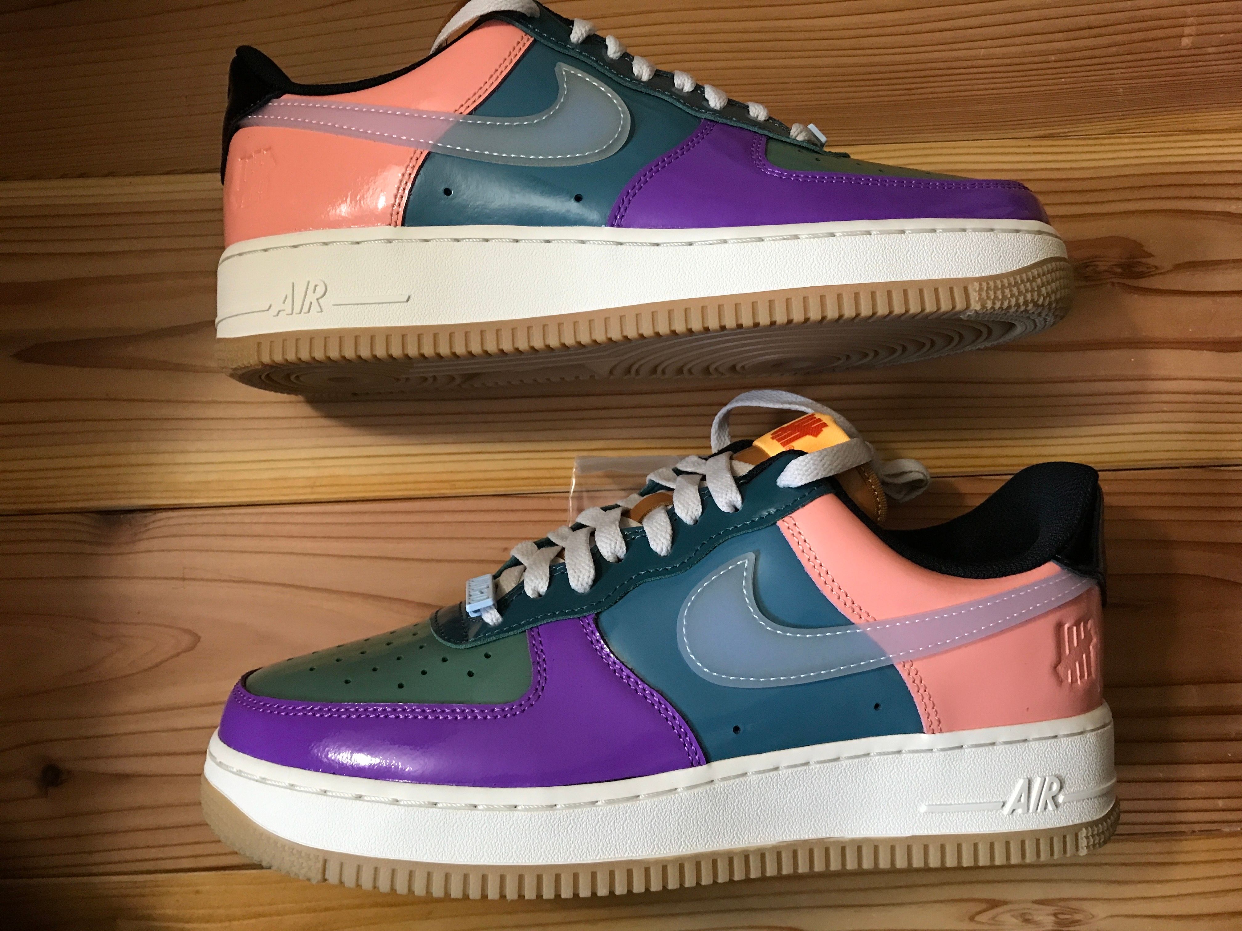 UNDEFEATED × Nike Air Force 1 Low SP "Wild Berry"
