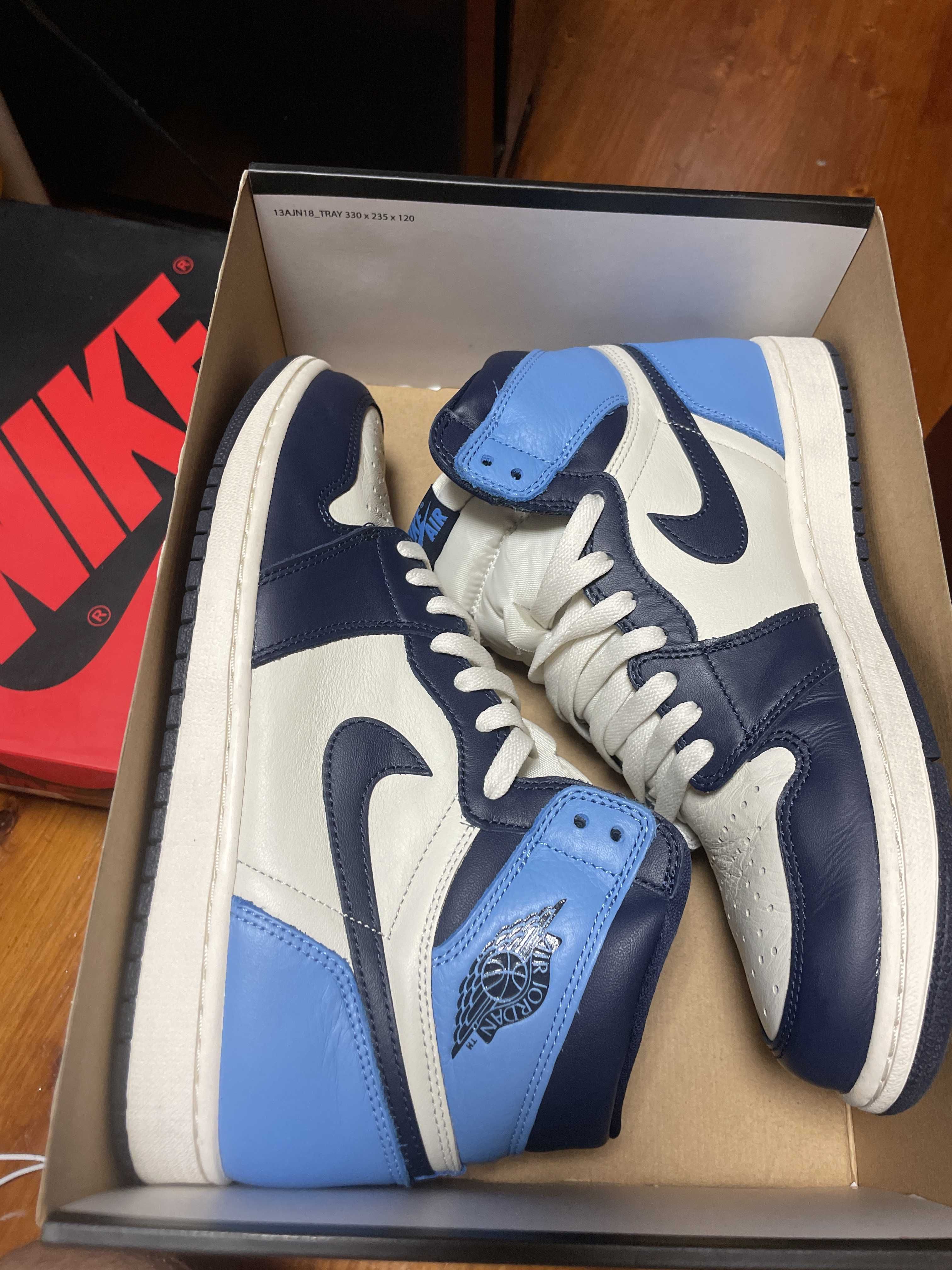 Nike Air Jordan 1 Retro High OG "Obsidian/University Blue"