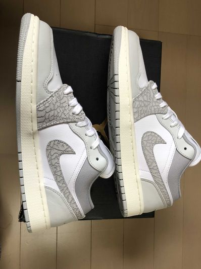 Nike Air Jordan 1 Low Premium "Elephant Print/Safari"