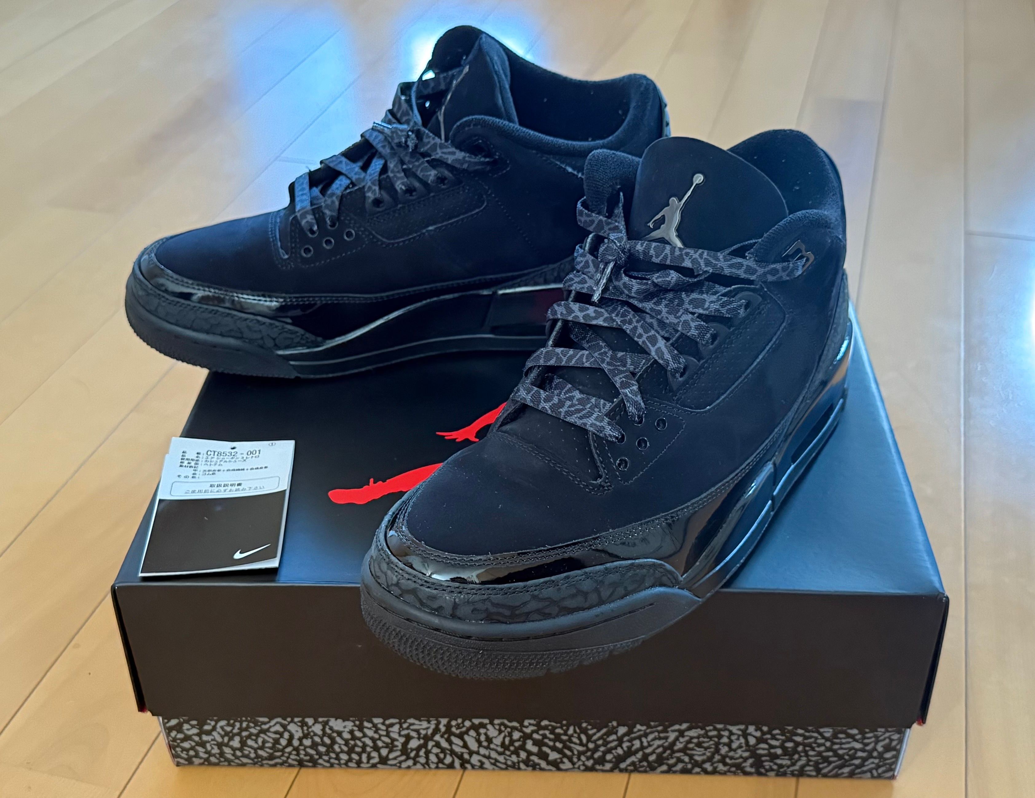 Nike Air Jordan 3 Retro "Black Cat" (2025)