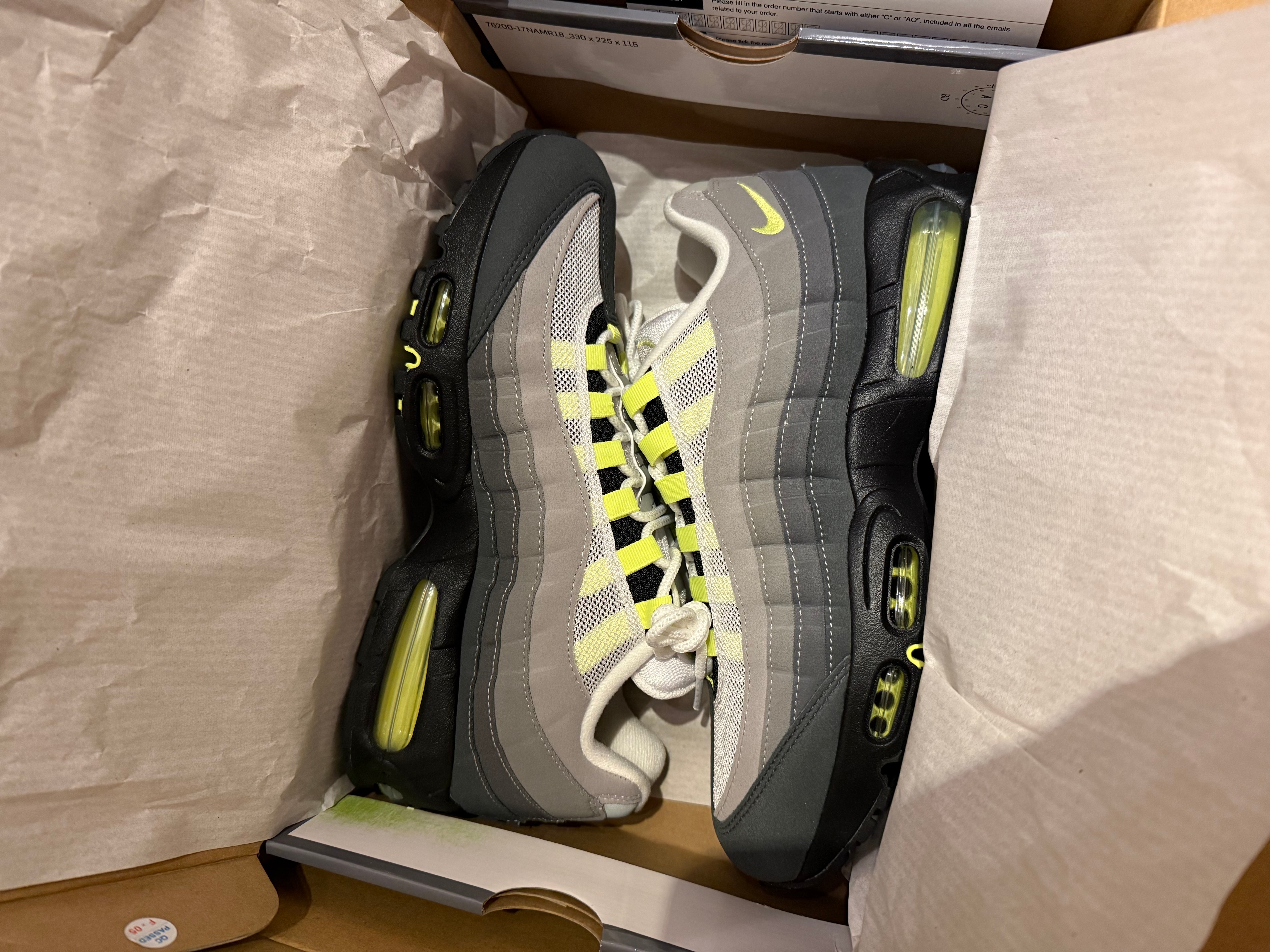 Nike Air Max 95 OG Big Bubble "Neon Yellow" (2025/2026)