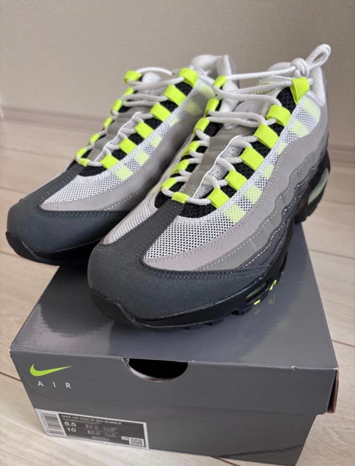 Nike Air Max 95 OG Big Bubble "Neon Yellow" (2025/2026)