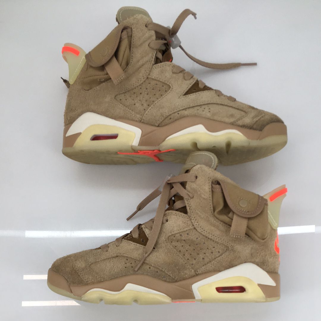Travis Scott × Nike Air Jordan 6 "British Khaki"