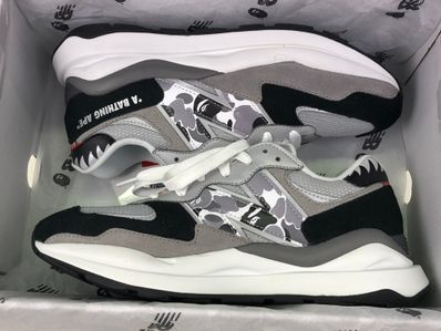 A BATHING APE × New Balance 57/40 "Gray"