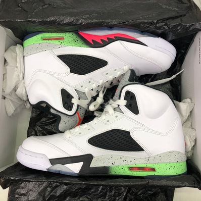 NIKE AIR JORDAN 5 RETRO POISON GREEN