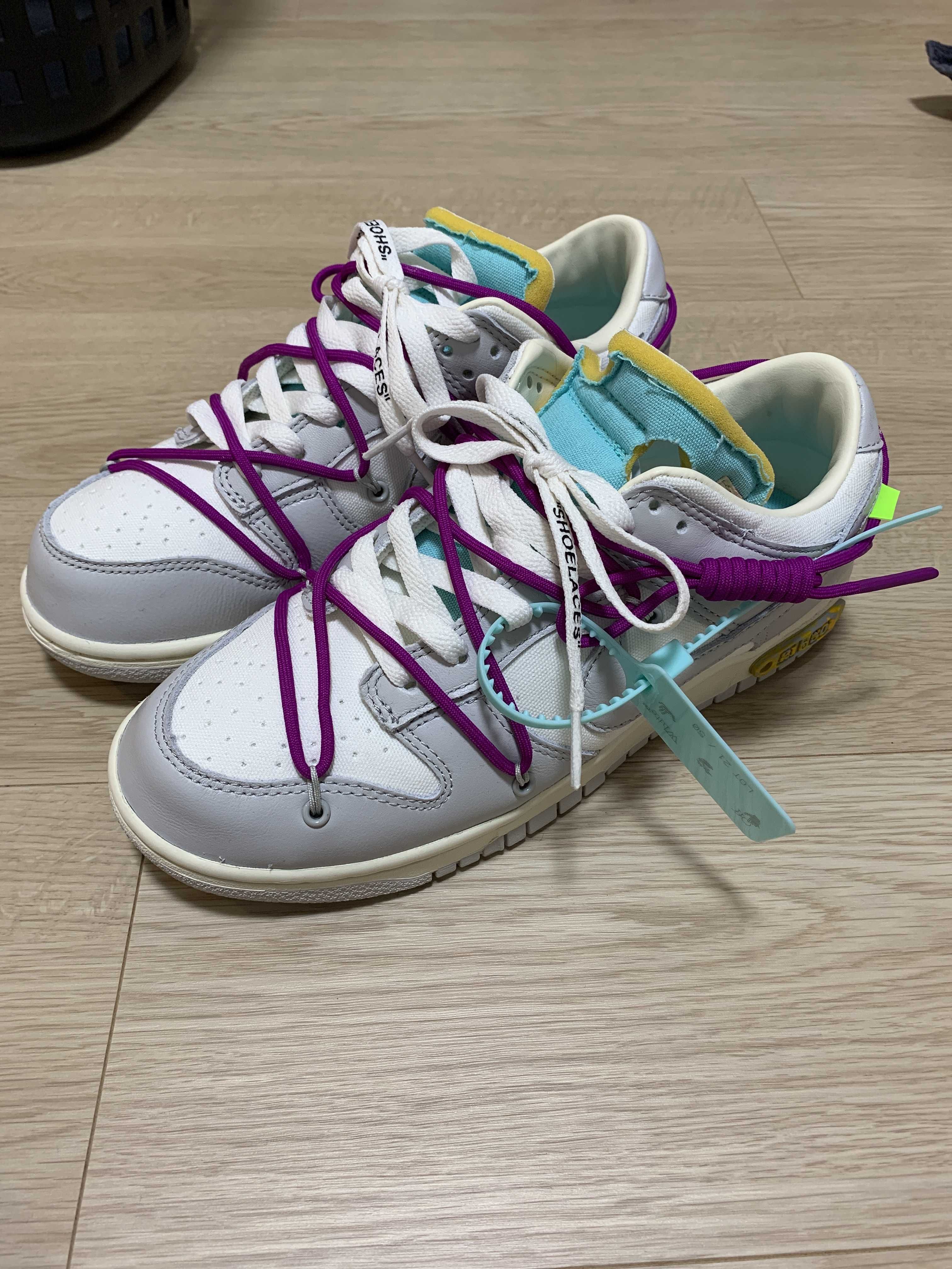 Off-White × Nike Dunk Low 1 of 50 "Lot.21"