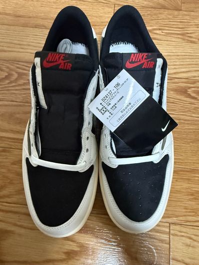 Travis Scott × Nike Women's Air Jordan 1 Low OG "Medium Olive"