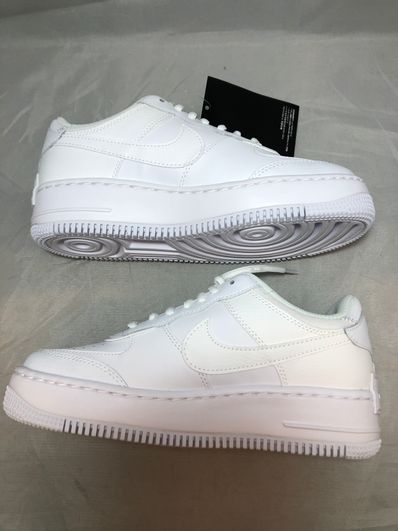Nike Women's Air Force 1 Low Shadow "Triple White"