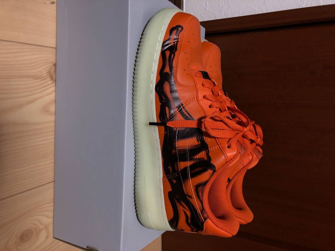 Nike Air Force 1 Low "Orange Skelton"