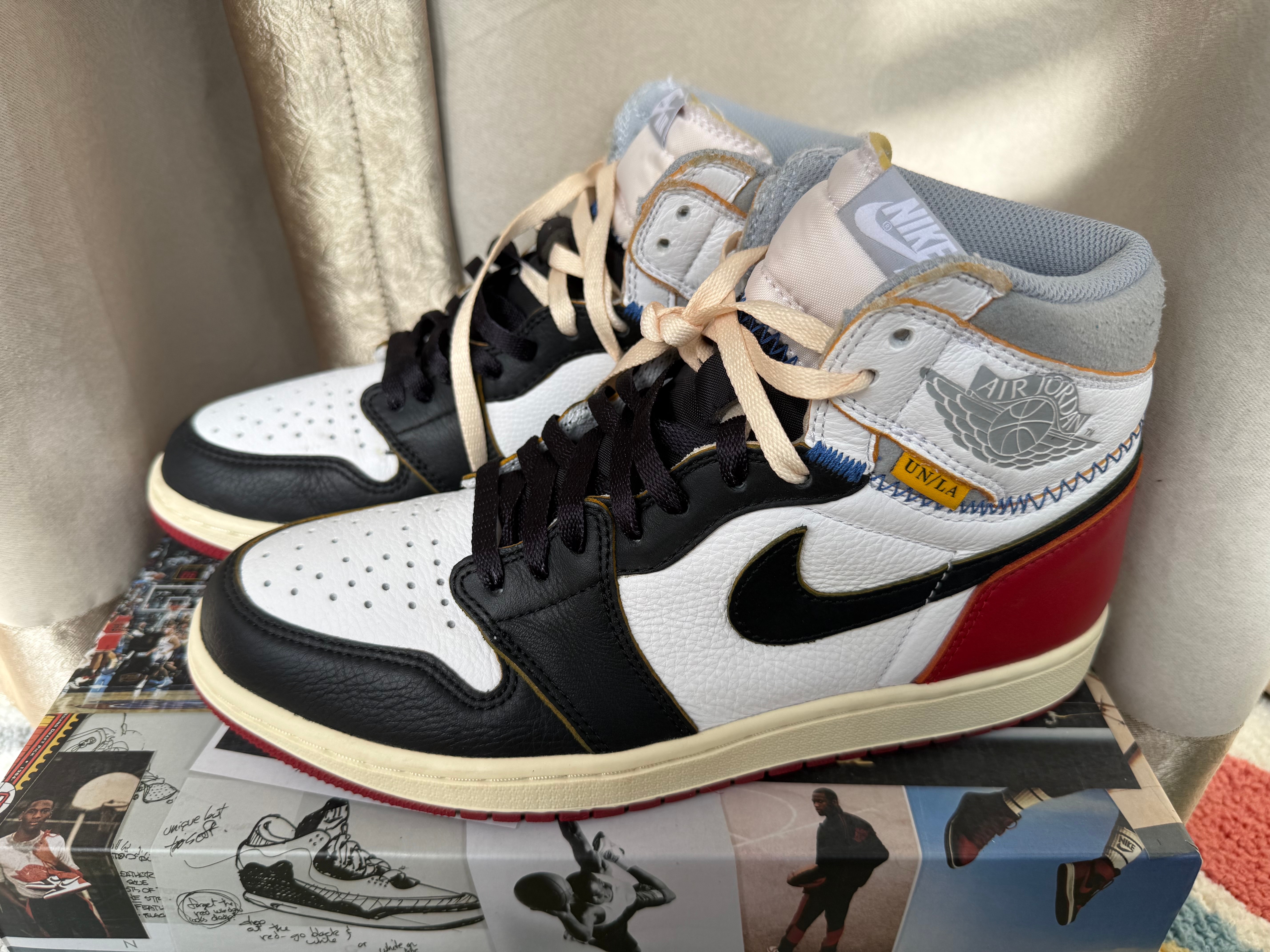 UNION × Nike Air Jordan 1 Retro High OG NRG "Varsity Red/Wolf Grey"