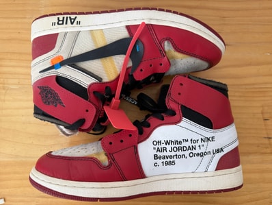 Off-White × Nike Air Jordan 1 Retro High The Ten "Chicago"