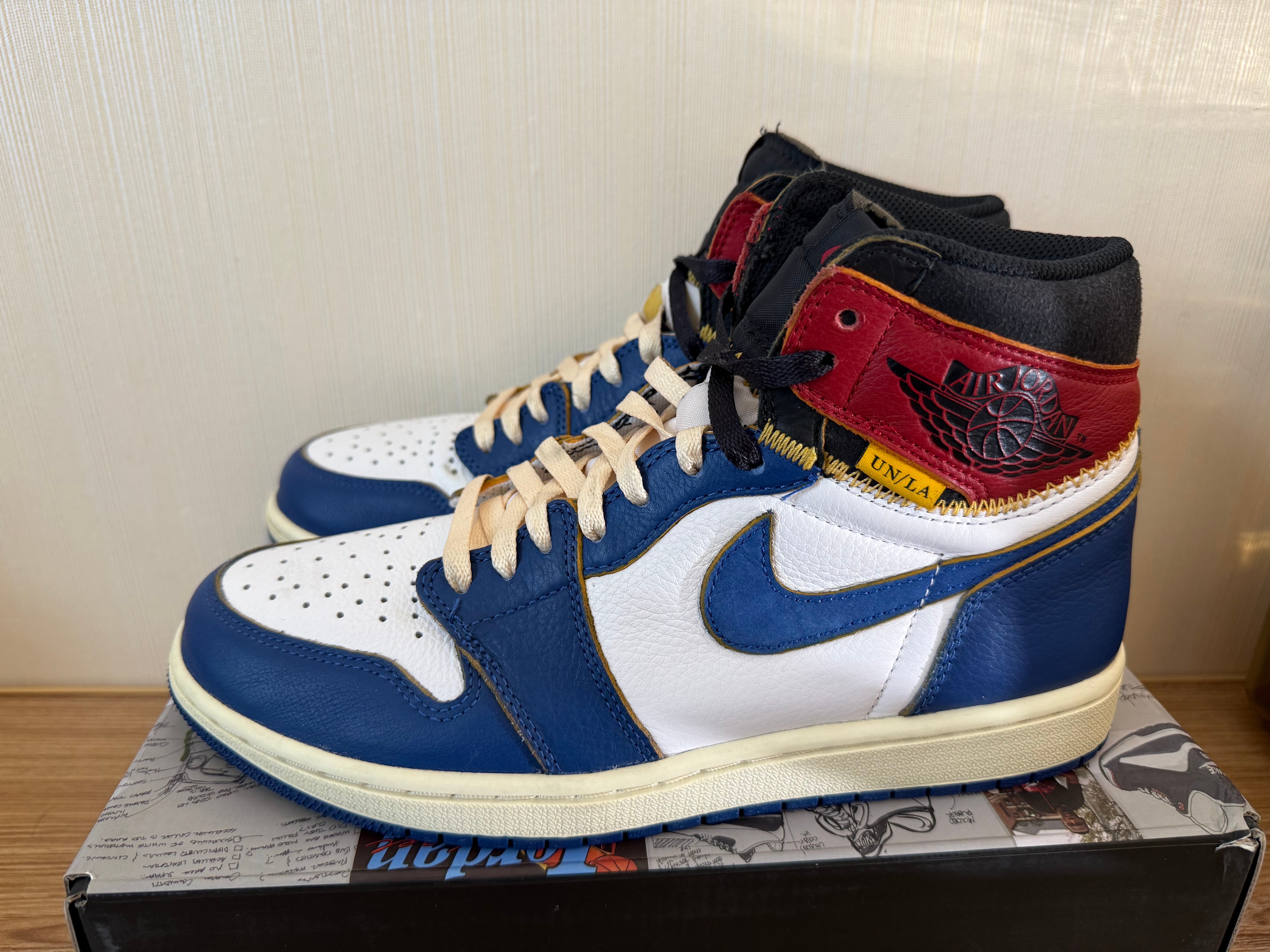 UNION × Nike Air Jordan 1 Retro High OG NRG "Storm Blue/Varsity Red"