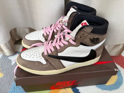 Travis Scott × Nike Air Jordan 1 Retro High OG TS SP "Sail/Dark Mocha"