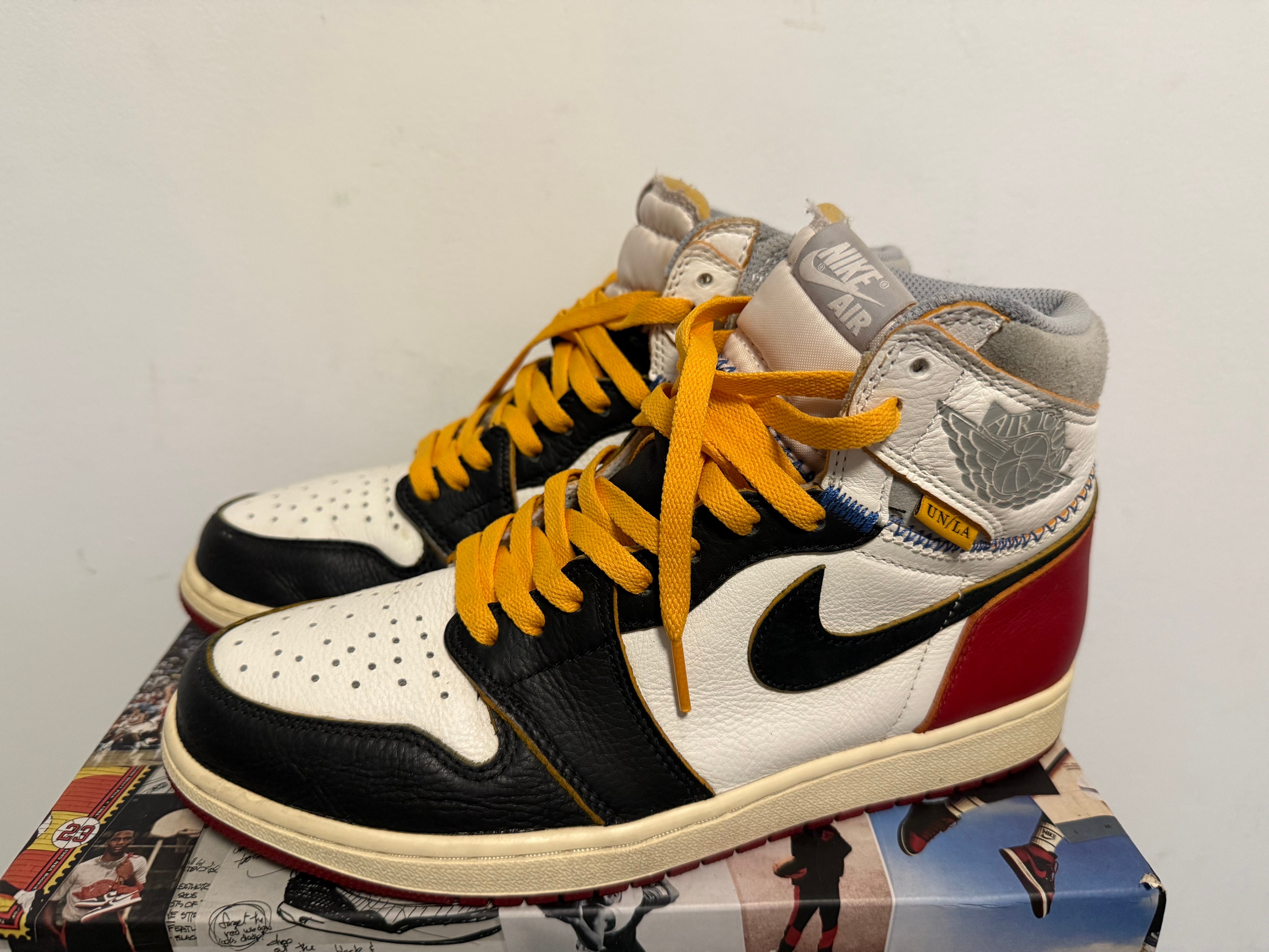 UNION × Nike Air Jordan 1 Retro High OG NRG "Varsity Red/Wolf Grey"