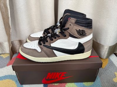 Travis Scott × Nike Air Jordan 1 Retro High OG TS SP "Sail/Dark Mocha"