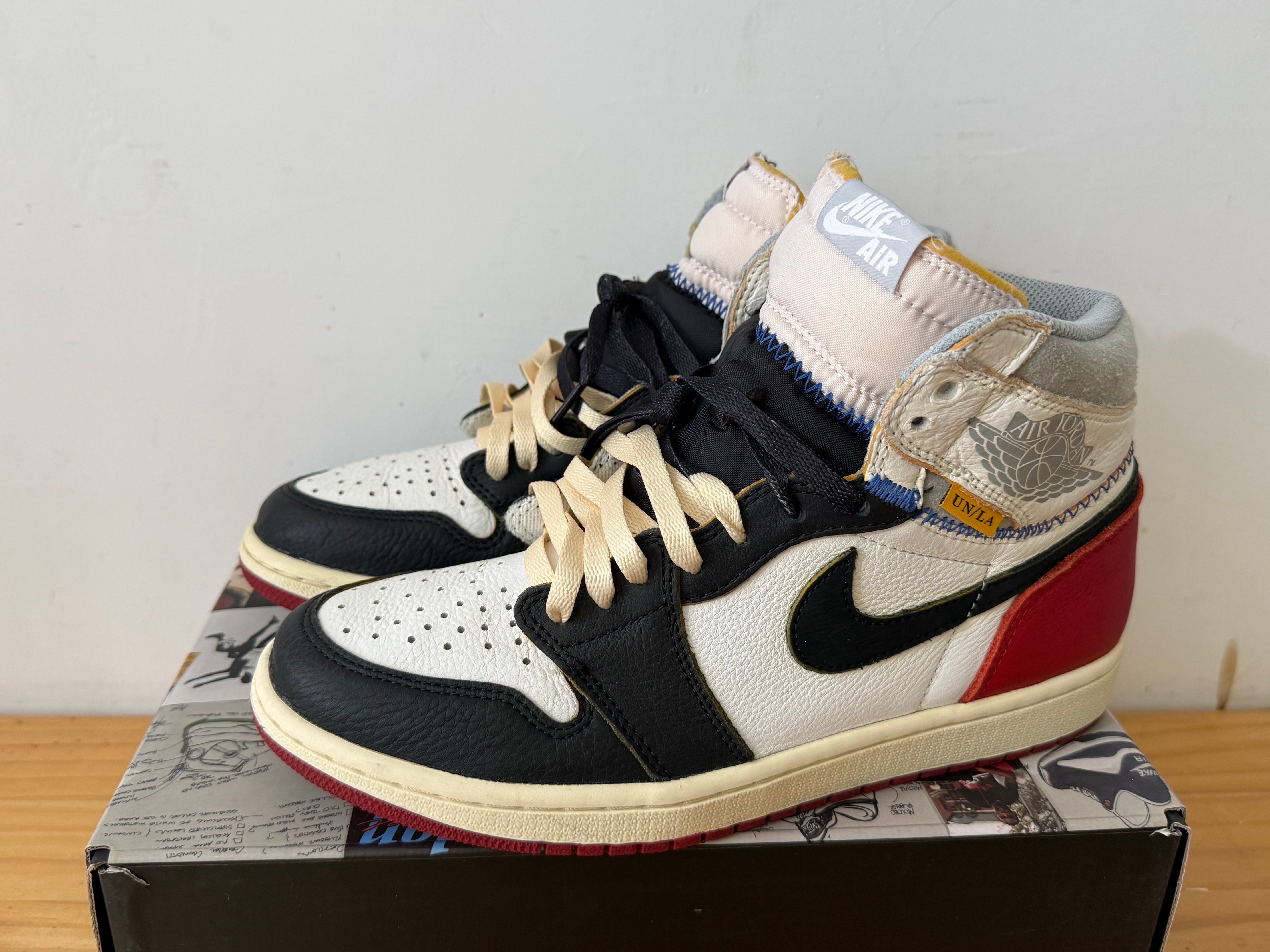 UNION × Nike Air Jordan 1 Retro High OG NRG "Varsity Red/Wolf Grey"