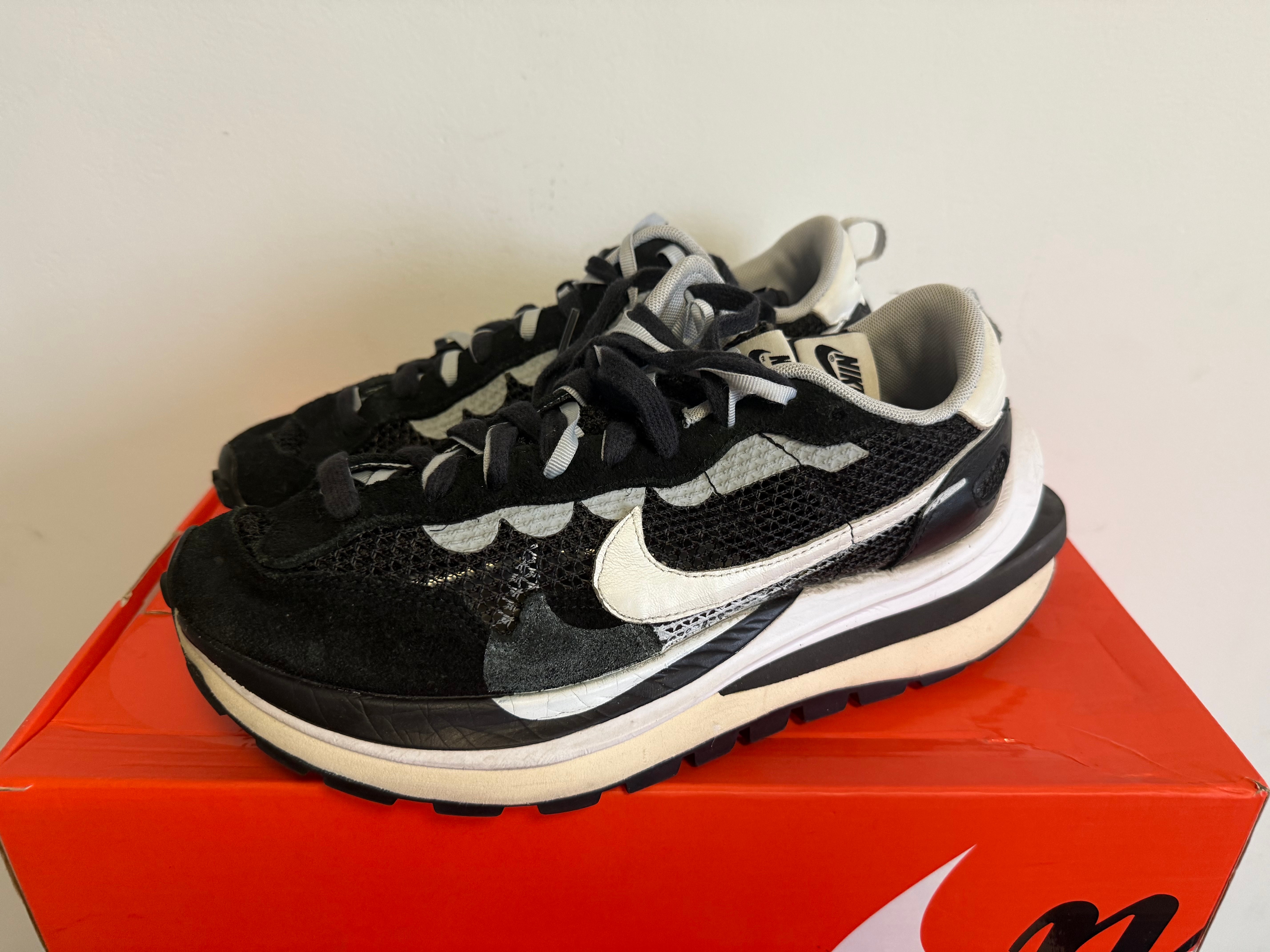 sacai × Nike Vapor Waffle "Black and White"