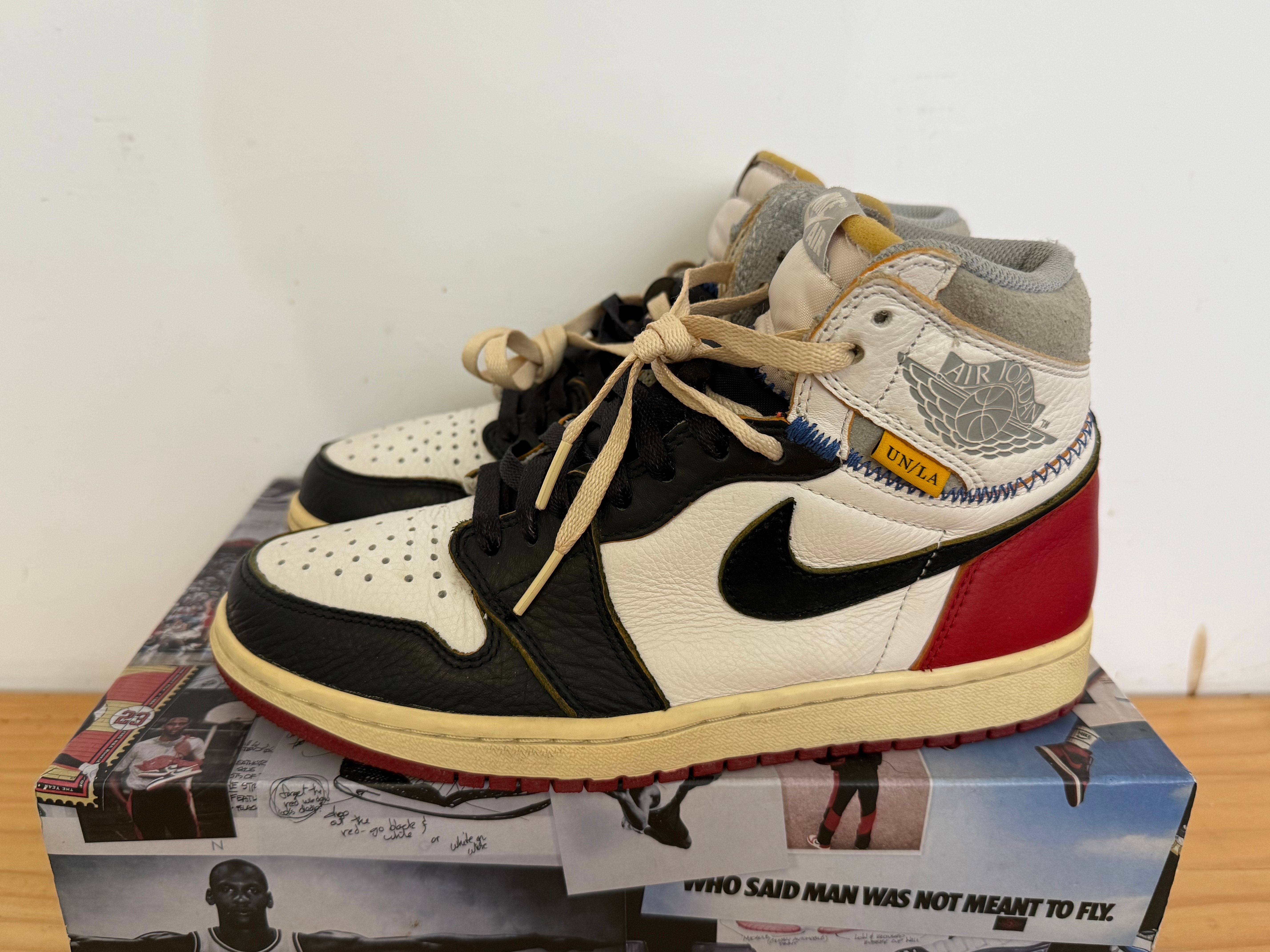 UNION × Nike Air Jordan 1 Retro High OG NRG "Varsity Red/Wolf Grey"