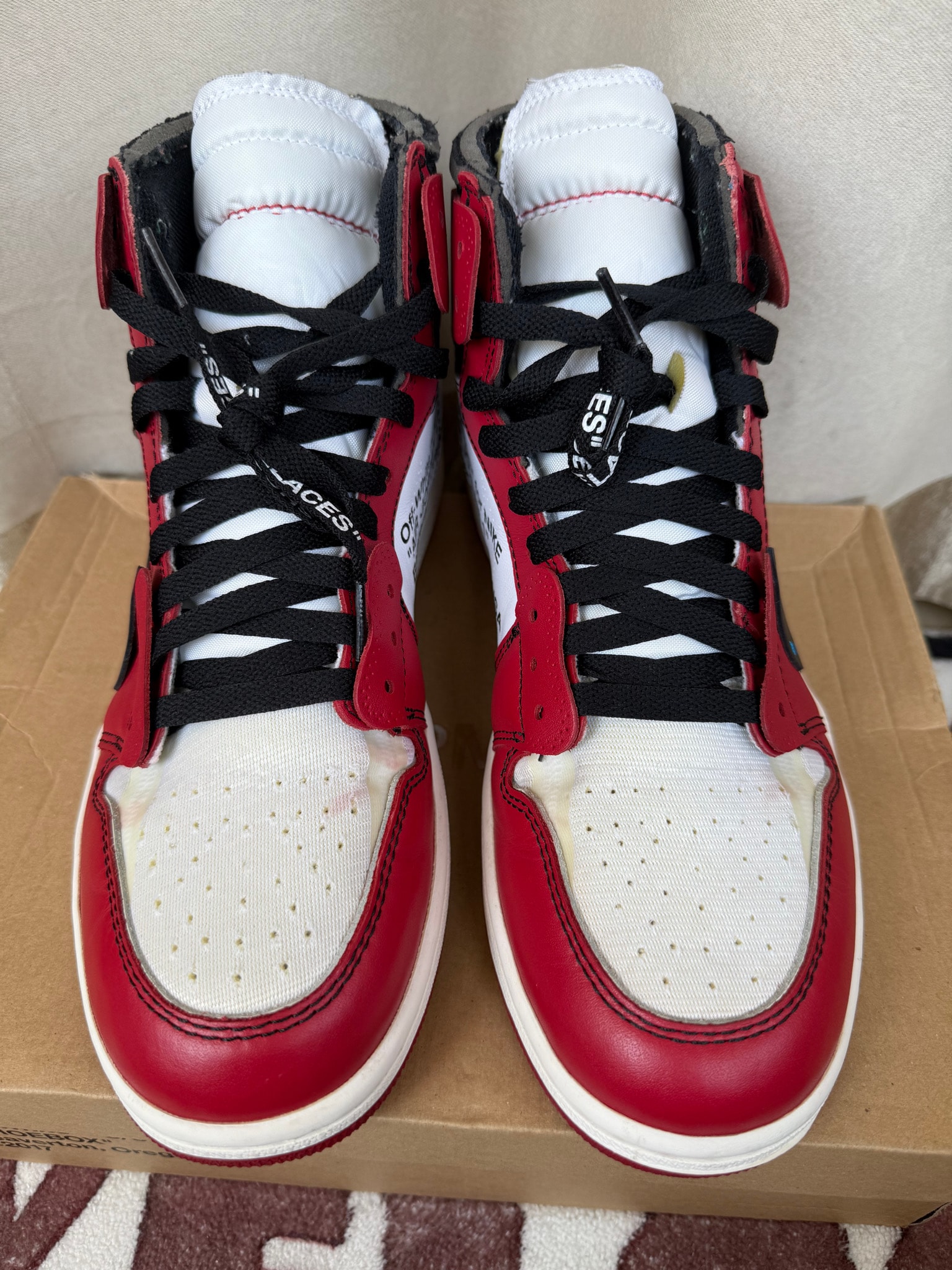 Off-White × Nike Air Jordan 1 Retro High The Ten "Chicago"