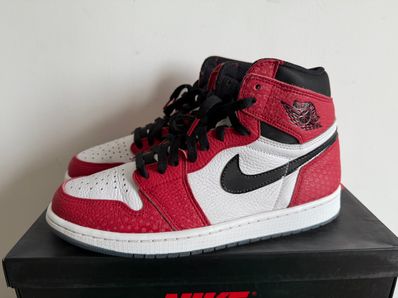 Spiderman × Nike Air Jordan 1 Origin Story "Gym Red/White/Photo Blue/Black"