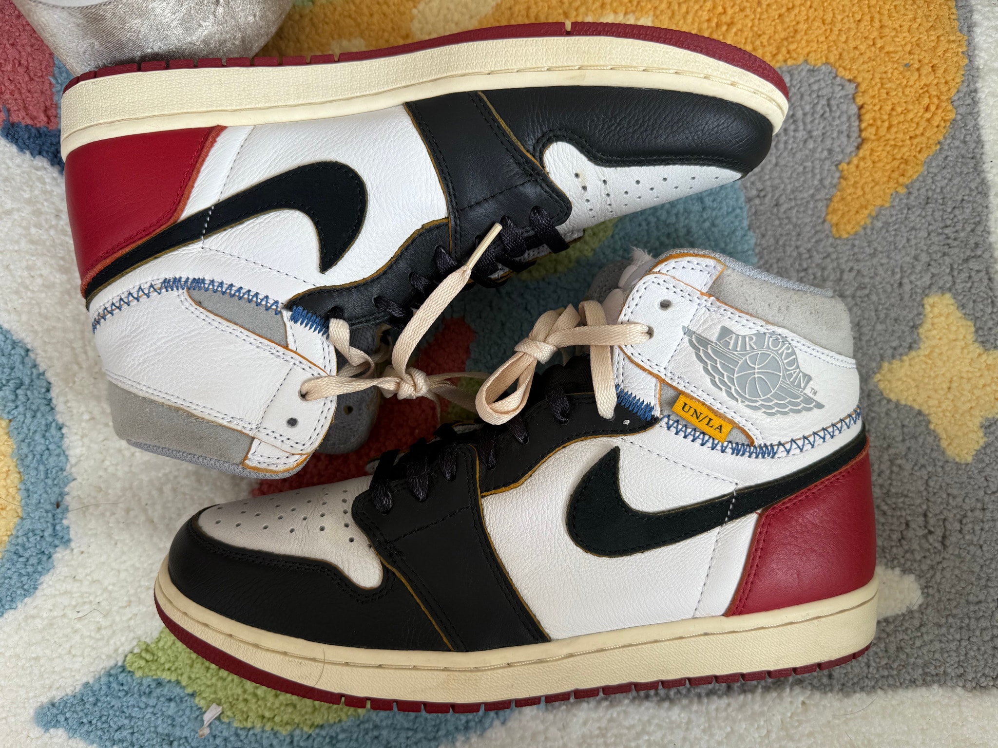 UNION × Nike Air Jordan 1 Retro High OG NRG "Varsity Red/Wolf Grey"