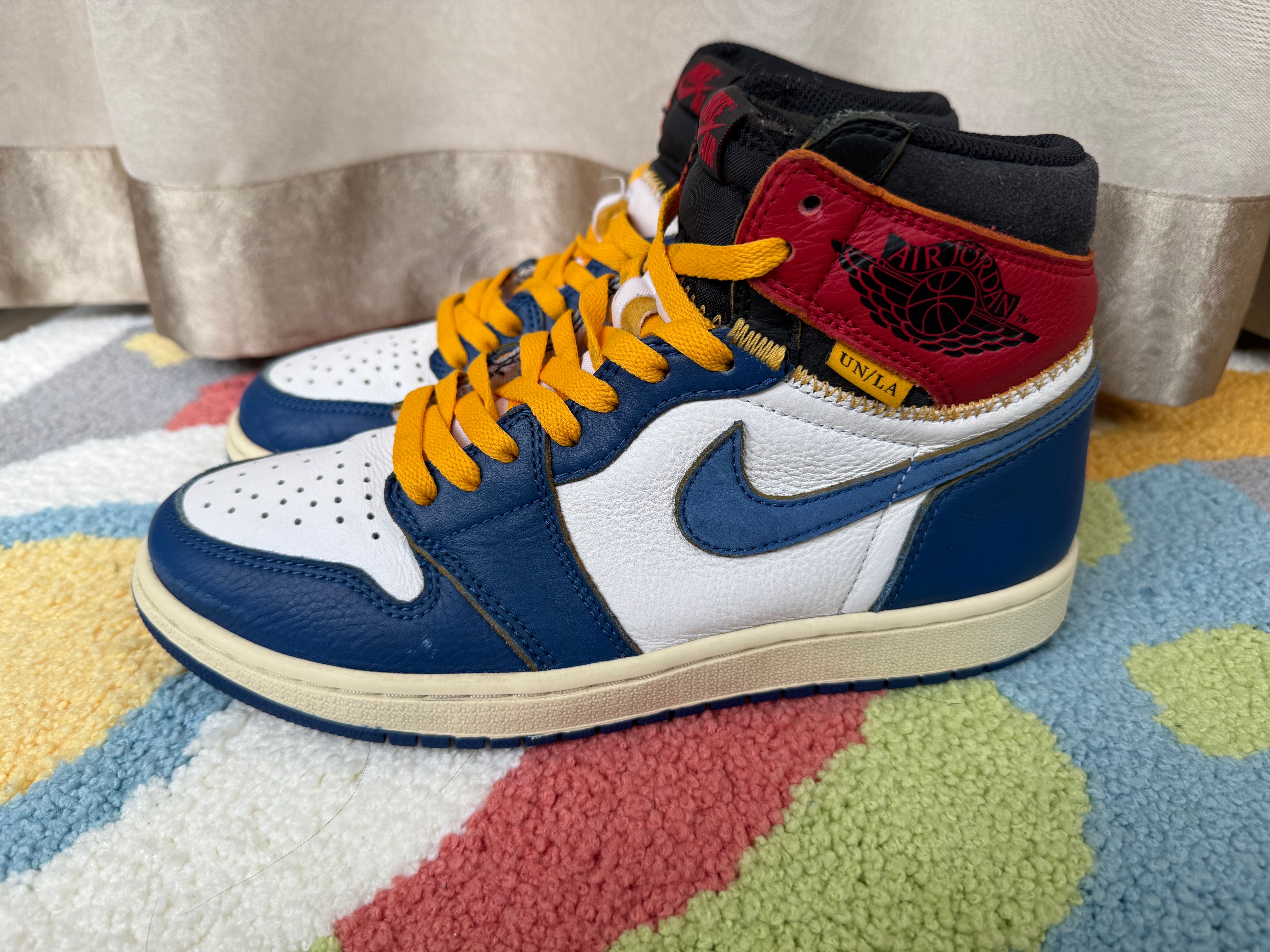 Union × Nike Air Jordan 1 Retro High OG NRG "Storm Blue/Varsity Red"