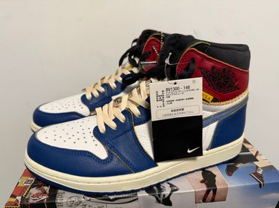 Union × Nike Air Jordan 1 Retro High OG NRG "Storm Blue/Varsity Red"