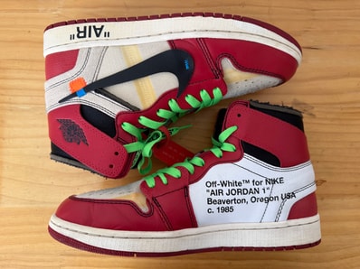 Off-White × Nike Air Jordan 1 Retro High The Ten "Chicago"