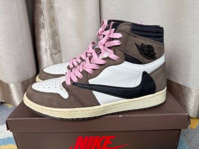 Travis Scott × Nike Air Jordan 1 Retro High OG TS SP "Sail/Dark Mocha"