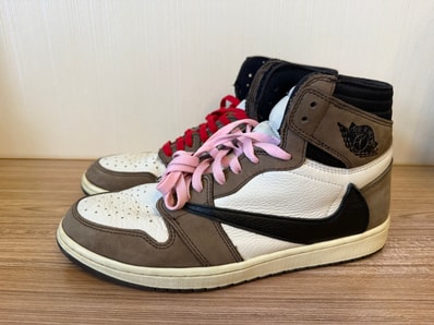 Travis Scott × Nike Air Jordan 1 Retro High OG TS SP "Sail/Dark Mocha"