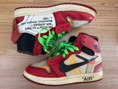 Off-White × Nike Air Jordan 1 Retro High The Ten "Chicago"