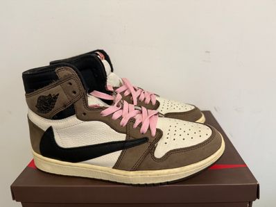 Travis Scott × Nike Air Jordan 1 Retro High OG TS SP "Sail/Dark Mocha"