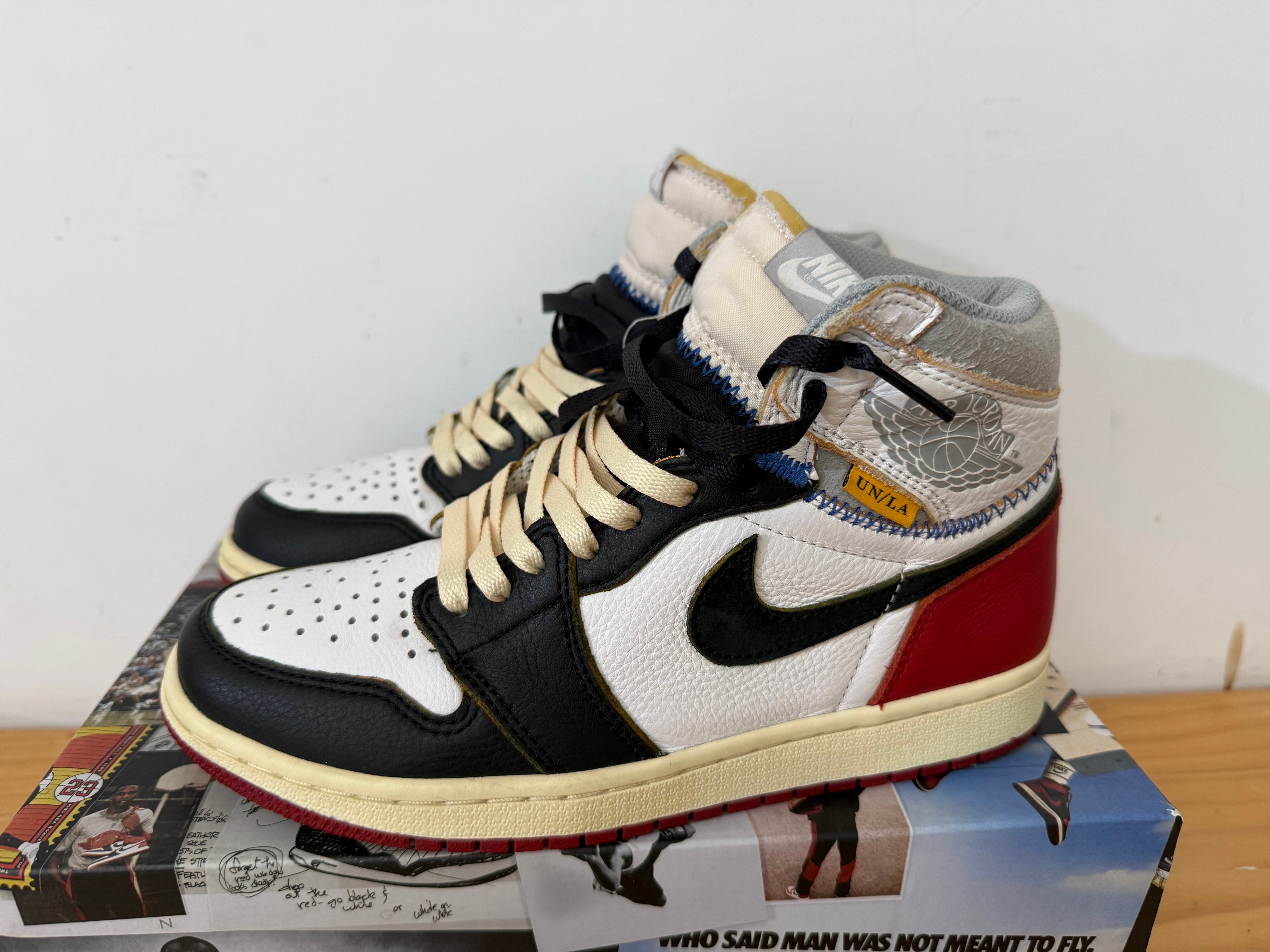 UNION × Nike Air Jordan 1 Retro High OG NRG "Varsity Red/Wolf Grey"