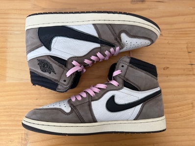 Travis Scott × Nike Air Jordan 1 Retro High OG TS SP "Sail/Dark Mocha"
